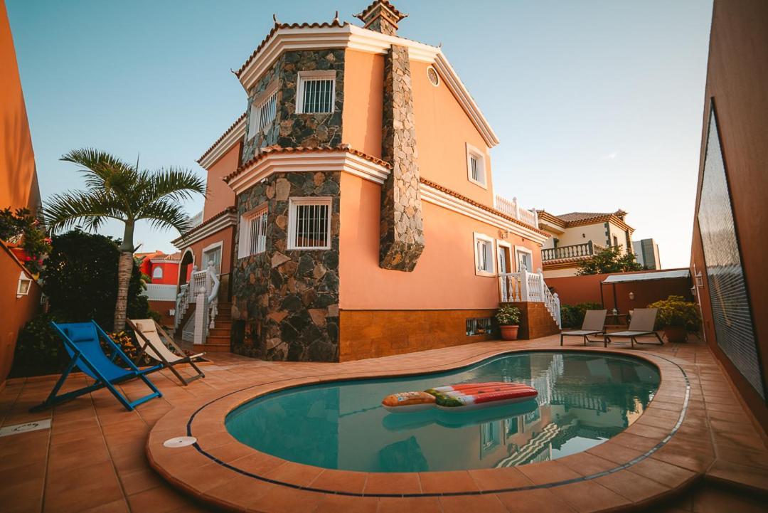 Villa Morada Sonneland con piscina privada climatizada Maspalomas (Gran Canaria) Exterior foto