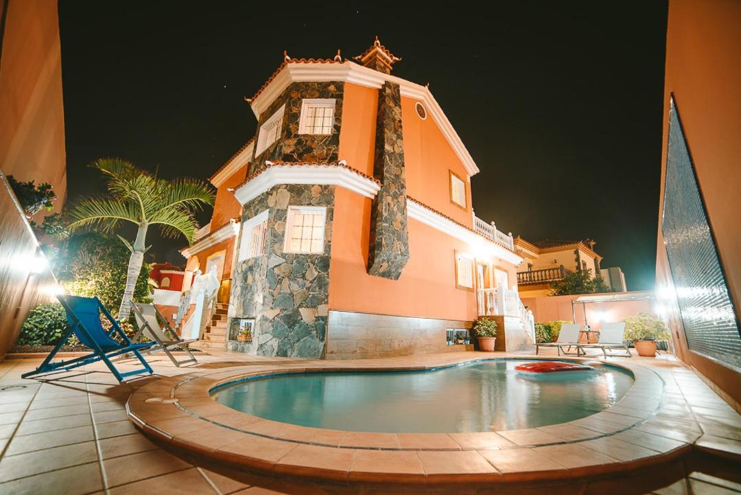 Villa Morada Sonneland con piscina privada climatizada Maspalomas (Gran Canaria) Exterior foto